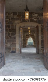 Beautiful Walkway At Berry College In Rome, Georgia