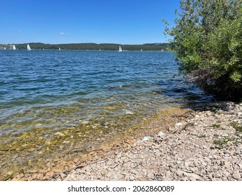 Beautiful Water With Many Sailboats