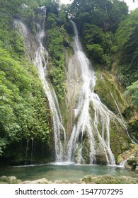 A Beautiful Waterfall In Vanuatu