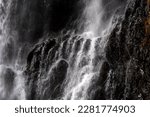 beautiful waterfalls in gilgit baltistan, beautiful closeup pictures of waterfalls 