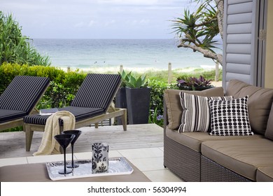 beautiful waterfront suite with ocean views