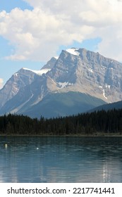 Beautiful Waters And Mountain Peaks Of British Colombia