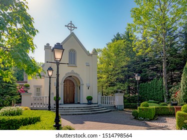 Beautiful Wedding Chapel In The Forest