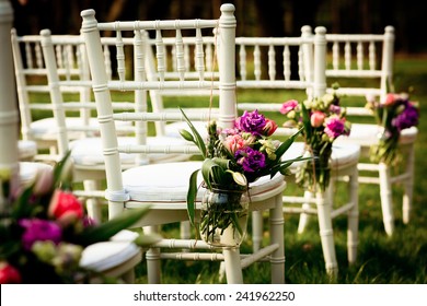 Beautiful wedding flower decorations