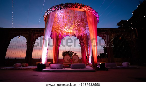 Beautiful Wedding Location Destination Wedding Stock Photo Edit