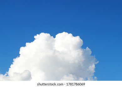 Beautiful White Clouds In A Dramatic Bluesky