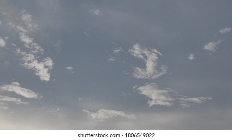 Beautiful white clouds in the sky