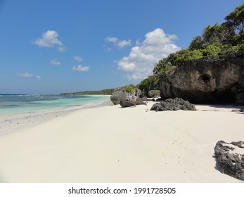 Beautiful white sandy beach in Tanjung Bira, South Sulawesi, Indonesia. Taken on August 18, 2014.