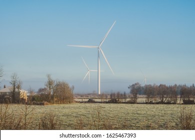 Beautiful Wind Farm In County Offaly