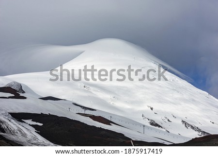 Similar – Image, Stock Photo Winter alpine landscape in the Austrian alpine village