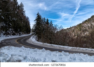 Beautiful Winter Day In The Great Smoky Mountains National Park