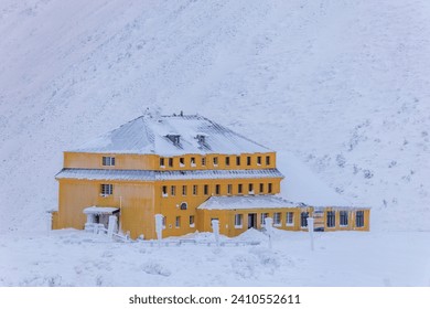 A beautiful winter in the Karkonosze Mountains, heavy snowfall created an amazing climate in the mountains. Poland, Lower Silesia Voivodeship.v - Powered by Shutterstock