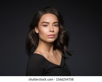 Dark Hair Images Stock Photos Vectors Shutterstock