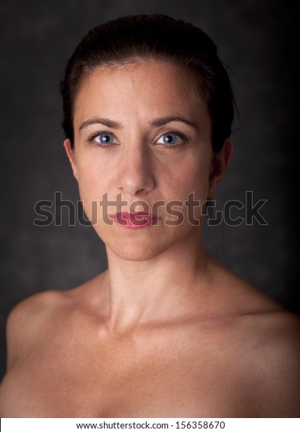 Beautiful Woman Bare Shoulders S