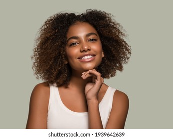 Beautiful woman black skin pretty african american beautiful model - Shutterstock ID 1939642639
