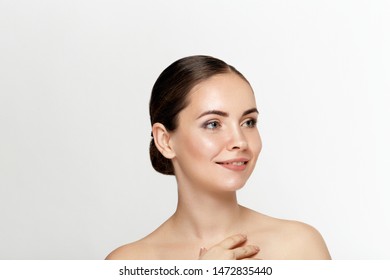 Beautiful Woman Face Portrait Beauty Skin Stock Photo Edit Now 1452845855