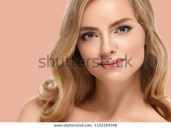 Beautiful Woman Girl Model Blonde Hair Stock Photo Edit Now