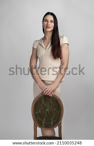 Image, Stock Photo let’s box Upper body