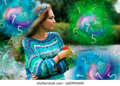 Beautiful Woman Numerology And Time