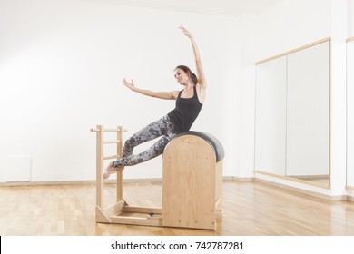 1,097 Barrel Pilates Images, Stock Photos & Vectors | Shutterstock