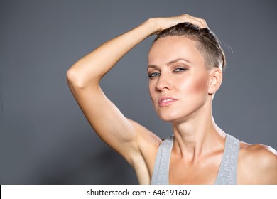 Undercut Women Images Stock Photos Vectors Shutterstock