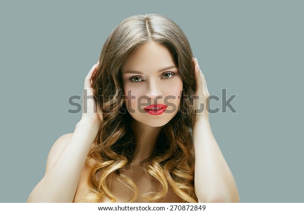 Beautiful Woman Professional Hair Style Make Stock Photo Edit Now