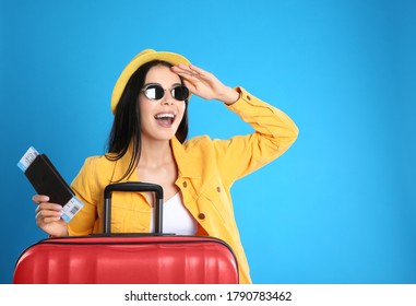 23,587 Happy Person Blue Suitcase Images, Stock Photos & Vectors ...