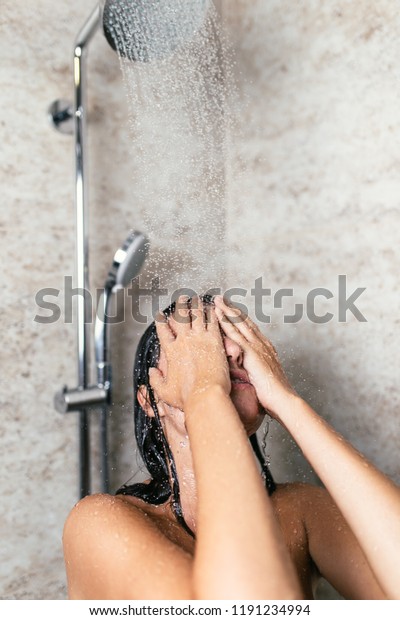 Schoolgirl Shower