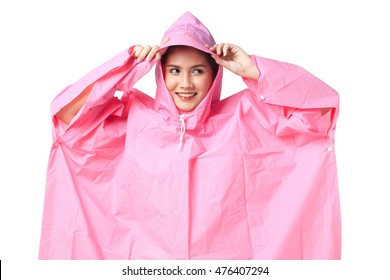 ladies in rainwear