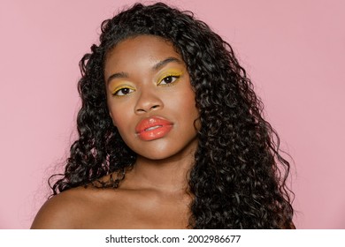 Beautiful Woman Wearing Euphoria Makeup