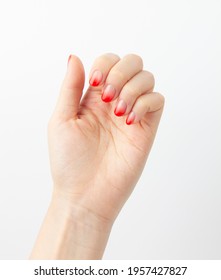 woman's hands designed gradient