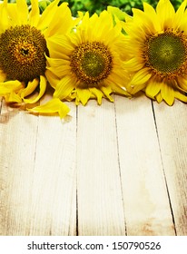 36,074 Sunflower wood background Images, Stock Photos & Vectors ...