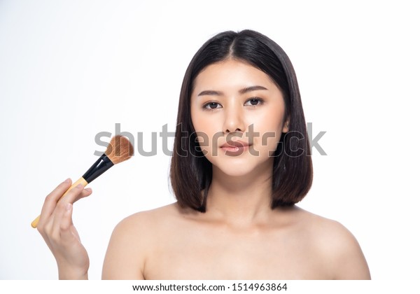 Beautiful Young Asian Woman Short Hair Stock Photo Edit Now