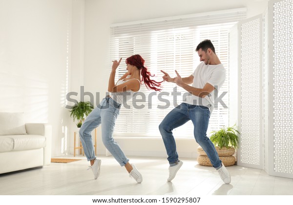 People Dancing In The Living Room