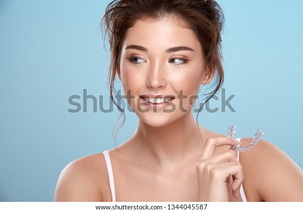 Very Beautiful Young Girl - Beautiful Young Girl Naked Shoulders Wearing Stock Photo ...