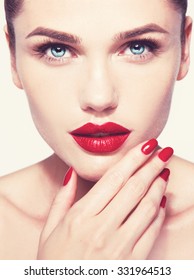 43,877 Red Lips Red Nails Images, Stock Photos & Vectors | Shutterstock