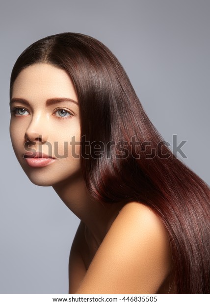 Beautiful Young Woman Clean Skin Beautiful Stock Photo Edit Now