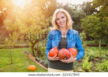 Similar – Image, Stock Photo summer joy Organic produce