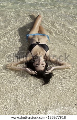 Similar – Image, Stock Photo maldives hip-high Maldives