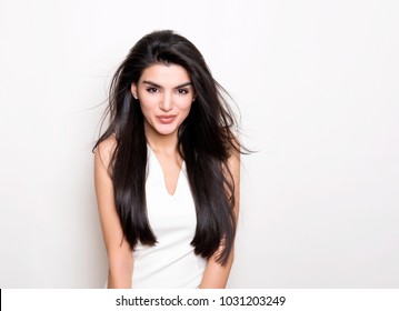 Girl With Long Black Hair