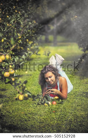 Apfelernte Äpfel Apfelbaum