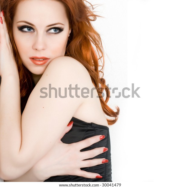 Beautiful Sexy Redhead Women