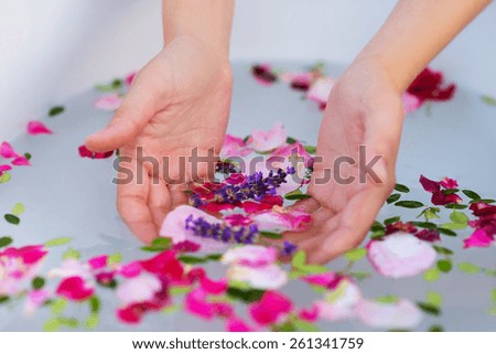 Similar – Image, Stock Photo bath water