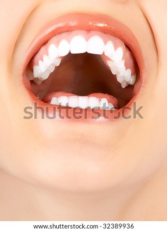 Similar – gap between one’s teeth