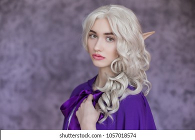 Elf White Hair Images Stock Photos Vectors Shutterstock