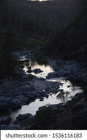 Beautiful Yuba River At Nevada County California
