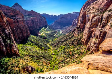 Beautiful Zion National Park in Utah, USA - Shutterstock ID 1463344814