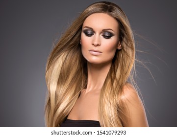 Wavy Hairstyle Images Stock Photos Vectors Shutterstock