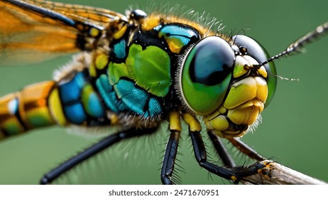 beautifull dragonfly close up photo - Powered by Shutterstock