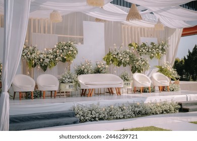 beautifull outdoor rustic wedding venue - Powered by Shutterstock